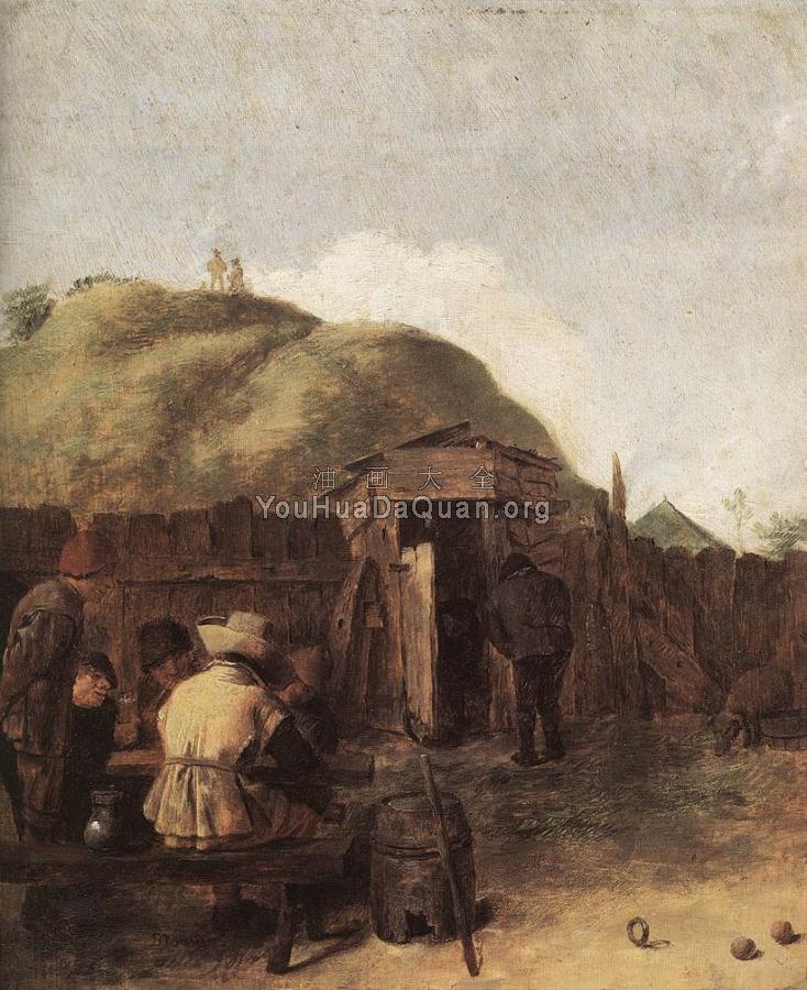 Seated Drinkers - 阿德里安·布鲁维尔